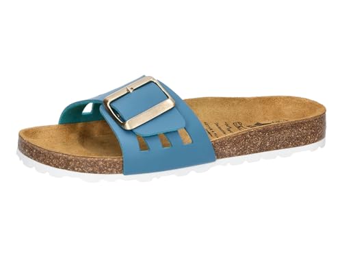 Lico Damen Bioline Once Fashion Pantolette, Petrol, 41 EU Lico Damen Bioline Once Fashion Pantolette, Petrol, 41 EU von Lico