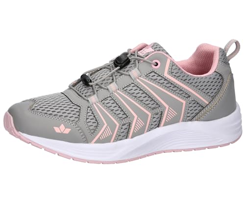 Lico Damen Seattle Sneaker, Grau/Rosa, 37 EU von Lico