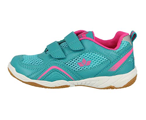 Lico Enjoy V Mädchen Multisport Indoor Schuhe, Türkis/ Pink, 37 EU von Lico