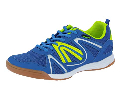 Lico Herren Fit Indoor Hallenturnschuh, Blau Lemon, 37 EU von Lico