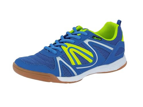 Lico Herren Fit Indoor Hallenturnschuh, Blau Lemon, 37 EU von Lico