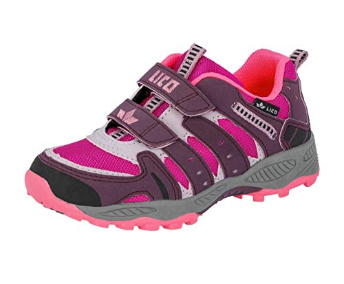 Lico Unisex Kinder Fremont V Trekking- & Wanderhalbschuhe, Bordeaux Rosa, 30 EU von Lico