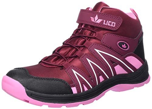 Lico Flagstaff VS Cross-Laufschuhe, Bordeaux/rosa, 37 EU von Lico