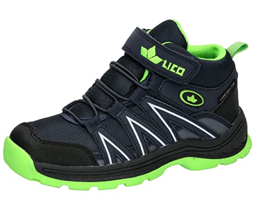 Lico Jungen vlagstaff vs Cross Laufschuh, Marine Lemon, 31 EU von Lico