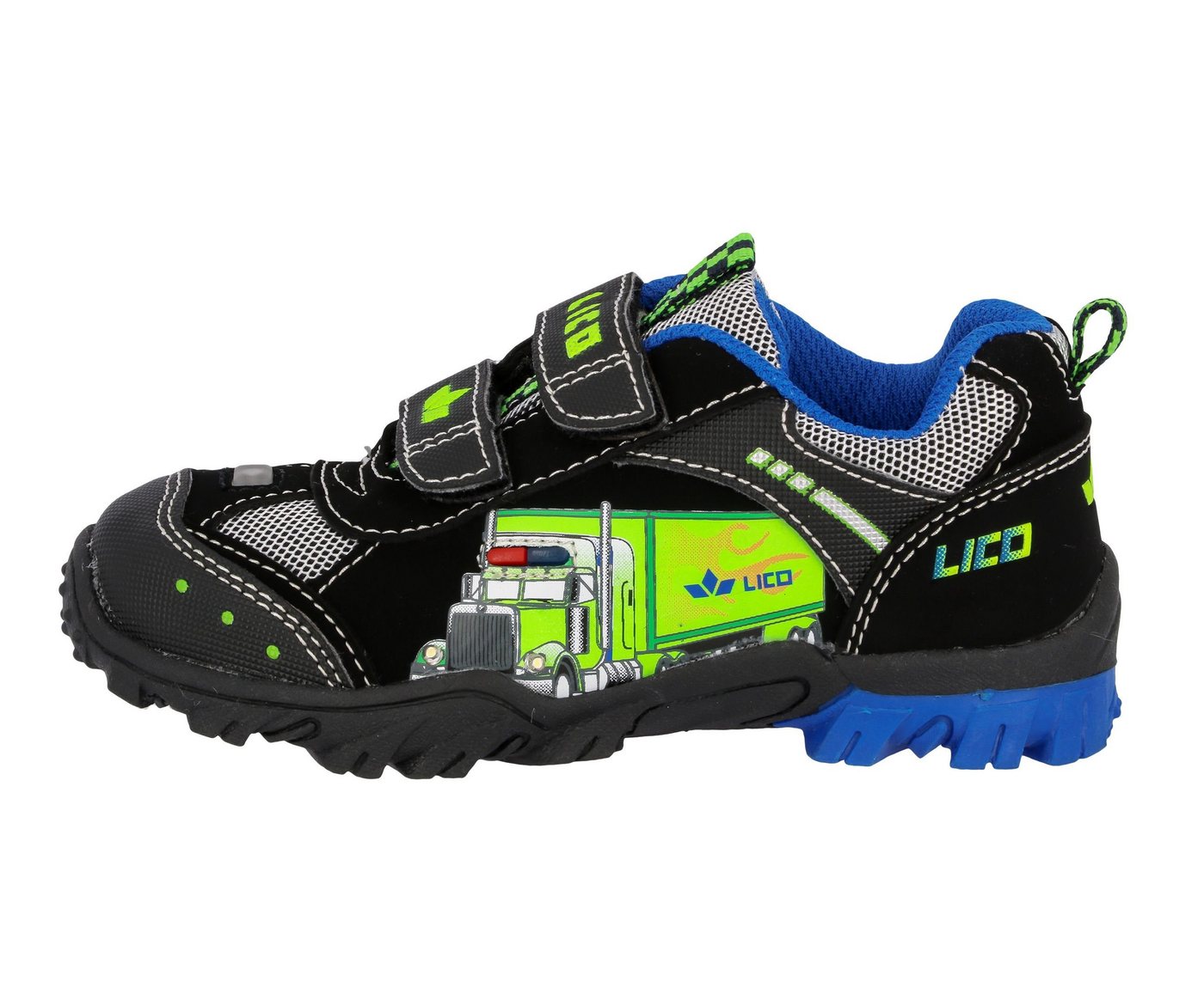 Lico Freizeitschuh Truck V Blinky Klettschuh Lico Freizeitschuh Truck V Blinky Klettschuh von Lico