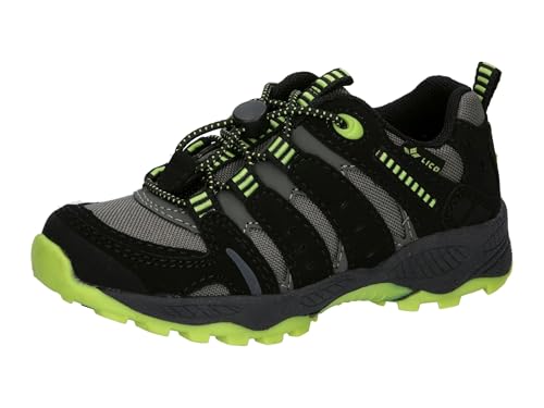 Lico Unisex Kinder Fremont Trekking- & Wanderhalbschuhe, Grau Schwarz Lemon, 32 EU Lico Unisex Kinder Fremont Trekking- & Wanderhalbschuhe, Grau Schwarz Lemon, 32 EU von Lico
