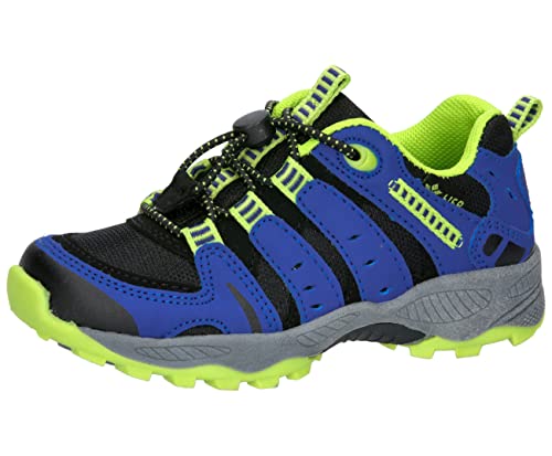 Lico Unisex Kinder Fremont Trekking- & Wanderhalbschuhe, Blau Schwarz Lemon, 33 EU von Lico