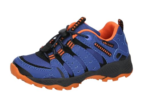 Lico Unisex Kinder Fremont Trekkingsschuhe, Blau Schwarz Orange, 41 EU von Lico