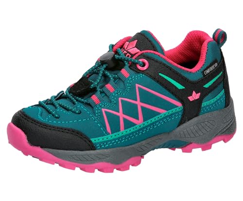 Lico Griffin Low Traillaufschuhe, Petrol/pink/türkis, 40 EU von Lico