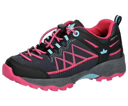 Lico Griffin Low Trekkingsschuhe, Marine/Pink/Türkis, 39 EU von Lico