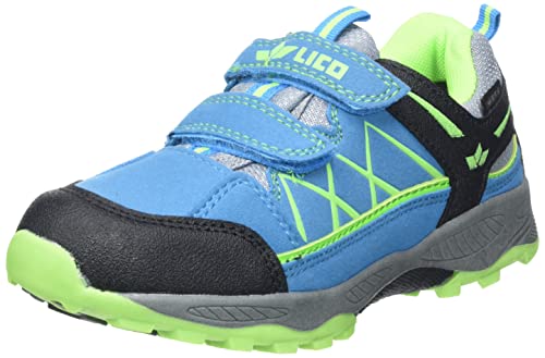 Lico Griffin Low V Cross-Laufschuh, blau/schwarz/Lemon, 38 EU von Lico