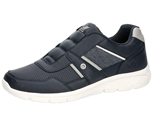 Lico Herren Conner Slipper Sneaker, Marine/grau, 42 EU Lico Herren Conner Slipper Sneaker, Marine/grau, 42 EU von Lico