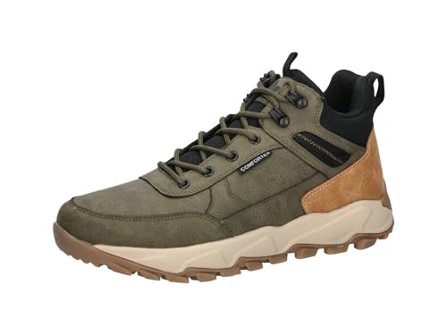 Lico Herren Cromarty Sneaker, Oliv/Schwarz, 40 EU von Lico