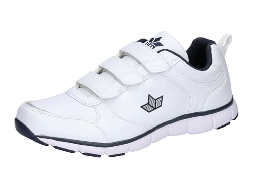 Lico Herren Lionel V Laufschuhe, Weiss/Marine, 42 EU von Lico