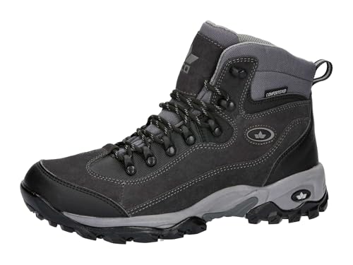 Lico Herren Milan High Wanderstiefel, Anthrazit Grau, 36 EU von Lico