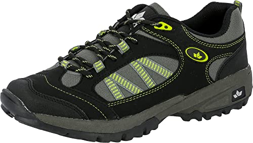 Lico Herren Rancher Low Trekking-& Wanderhalbschuhe, Schwarz Grau Grün, 47 EU von Lico