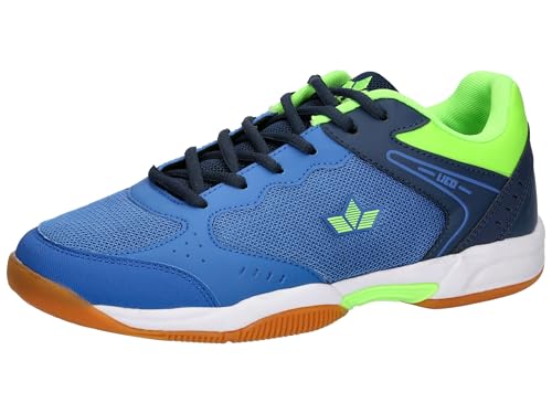 Lico Herren Speed Indoor Hallenturnschuhe, Blau/Marine/Lemon, 42 EU von Lico