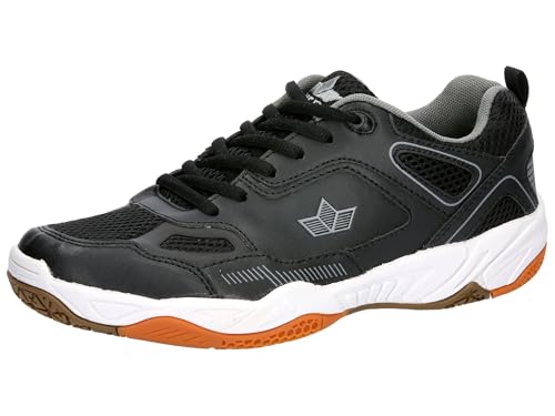 Lico Herren Sprint Indoor Hallenturnschuhe, Schwarz/Grau, 36 EU von Lico