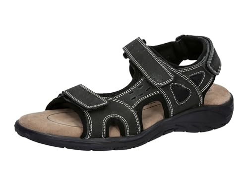 Lico Herren Walton V Sandale, Schwarz, 40 EU von Lico