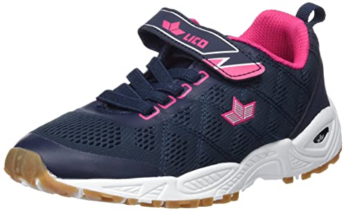 Lico Jackie VS Sneaker, Marine/pink, 26 EU von Lico