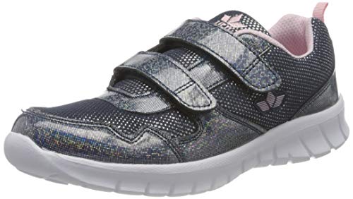 Lico Jolly V Mädchen Sneaker, Silber/Rosa, 29 EU von Lico