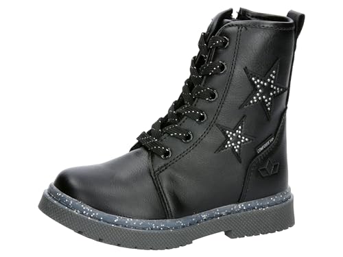 Lico Jungen Mädchen Isalie Hip Mode-Stiefel, Schwarz Stars, 29 EU Lico Jungen Mädchen Isalie Hip Mode-Stiefel, Schwarz Stars, 29 EU von Lico