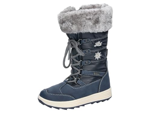 Lico Jungen Mädchen Nellie Winterstiefel, Marine/Grau, 26 EU Lico Jungen Mädchen Nellie Winterstiefel, Marine/Grau, 26 EU von Lico