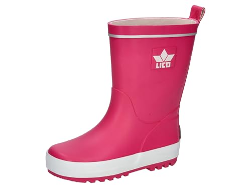 Lico Jungen Mädchen Samira Gummistiefel, Pink, 29 EU von Lico