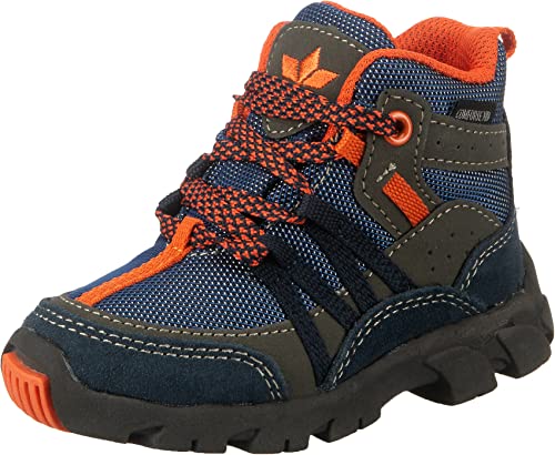 Lico Jungen Moritz Tex Schneestiefel, Marine/ Grau/ Orange, 24 EU von Lico