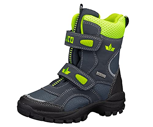 Lico Samuel V Jungen Schneestiefel, marine/schwarz/lemon, 33 EU von Lico