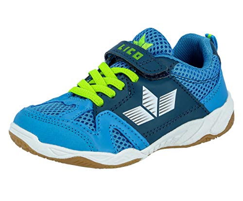 Lico Jungen Sport Vs Hallenturnschuh, Blau Marine Lemon, 30 EU von Lico