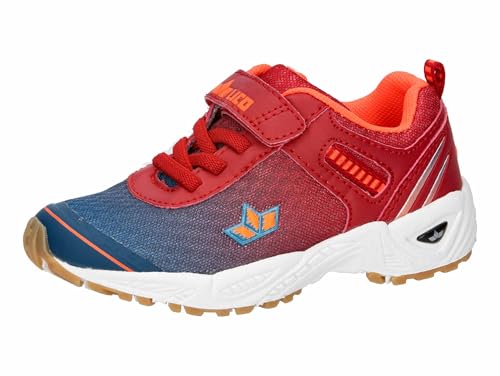 Lico Jungen Unisex Kinder Barney Hallenturnschuhe, rot/Petrol/orange, 29 EU Lico Jungen Unisex Kinder Barney Hallenturnschuhe, rot/Petrol/orange, 29 EU von Lico