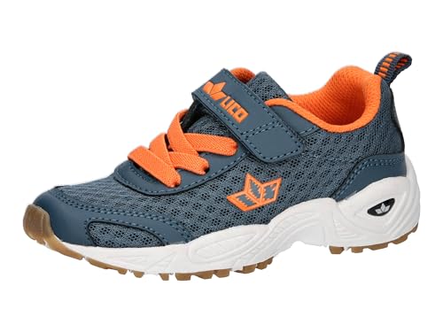 Lico Jungen Unisex Kinder Bronte VS Hallenturnschuhe, Petrol/Orange, 25 EU Lico Jungen Unisex Kinder Bronte VS Hallenturnschuhe, Petrol/Orange, 25 EU von Lico