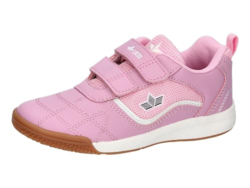 Lico Jungen Unisex Kinder Jaime V Hallenturnschuhe, Rosa/Weiss, 29 EU Lico Jungen Unisex Kinder Jaime V Hallenturnschuhe, Rosa/Weiss, 29 EU von Lico
