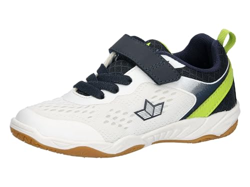 Lico Unisex Kinder Key Vs Hallenturnschuhe, Weiss Marine Lemon, 28 EU Lico Unisex Kinder Key Vs Hallenturnschuhe, Weiss Marine Lemon, 28 EU von Lico