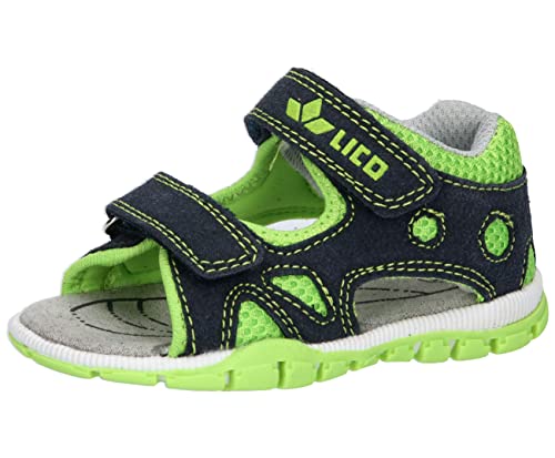 Lico Jungen Unisex Kinder Lorin V Lauflernschuhe, Marine/Lemon, 20 EU von Lico