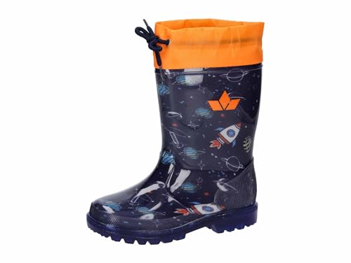 Lico Jungen Unisex Kinder Powerlight W Blinky Gummistiefel, Marine/Orange, 22 EU Lico Jungen Unisex Kinder Powerlight W Blinky Gummistiefel, Marine/Orange, 22 EU von Lico