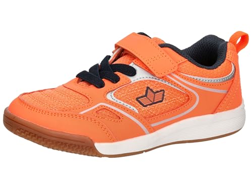 Lico Jungen Unisex Kinder Racine VS Hallenturnschuhe, Orange/Marine, 28 EU Lico Jungen Unisex Kinder Racine VS Hallenturnschuhe, Orange/Marine, 28 EU von Lico