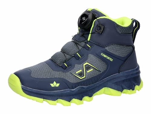 Lico Jungen Unisex Kinder Rockledge High Trekkingsschuhe, Marine/Lemon, 25 EU von Lico