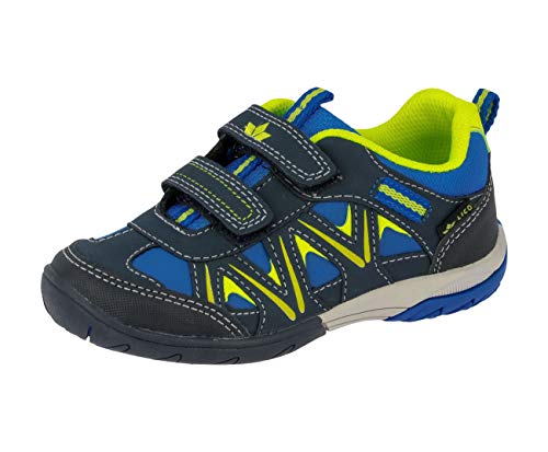 Lico Unisex Kinder Kolibri V H Sneaker, Blau Marine Lemon, 29 EU von Lico