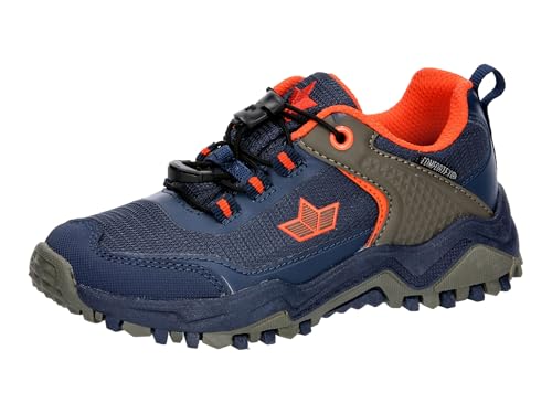 Lico Kelsey Trekkingsschuhe, Marine/Oliv/Orange, 34 EU von Lico