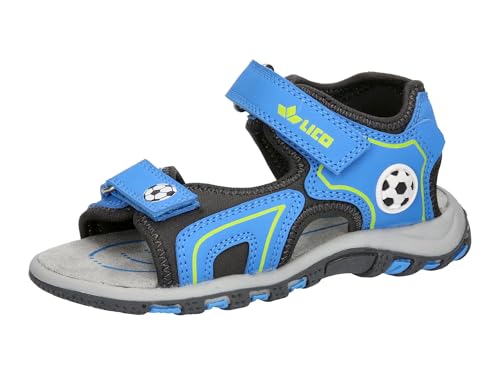 Lico Kevin V Sandale, Blau/Anthrazit, 41 EU von Lico