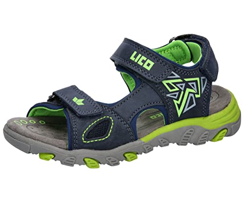 Lico Kiano V Sandalen, Marine/Lemon, 35 EU Lico Kiano V Sandalen, Marine/Lemon, 35 EU von Lico