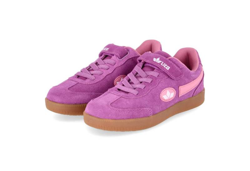 Lico Lico 536267 Mädchen Rauleder lila Slipper von Lico