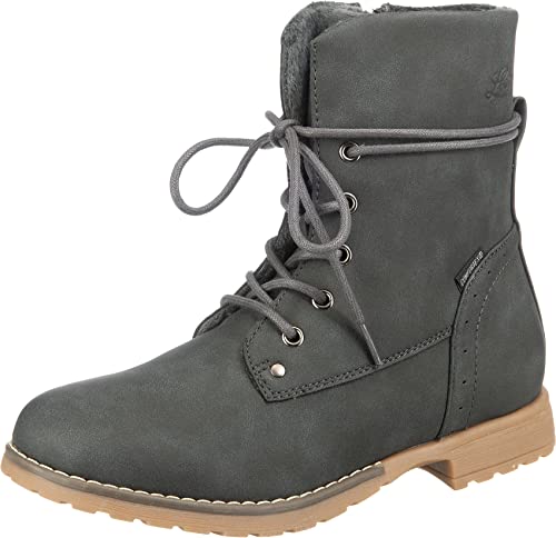 Lico Linea Mädchen Mode-Stiefel, Grau, 30 EU von Lico