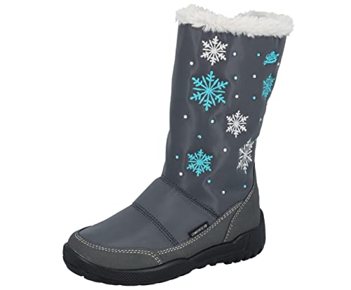 Lico Lumina Mädchen Schneestiefel, grau/türkis, 26 EU von Lico