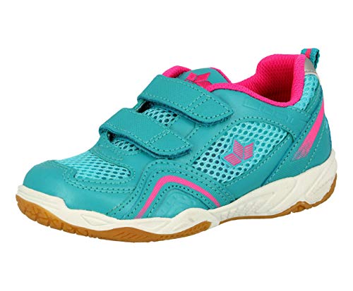 Lico Enjoy V Mädchen Multisport Indoor Schuhe, Türkis/ Pink, 29 EU von Lico