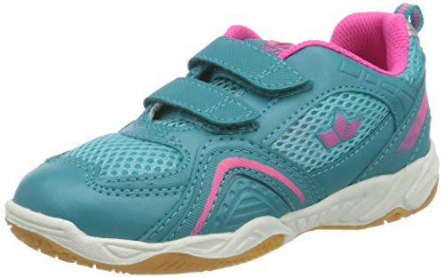 Lico Enjoy V Mädchen Multisport Indoor Schuhe, Türkis/ Pink, 37 EU von Lico