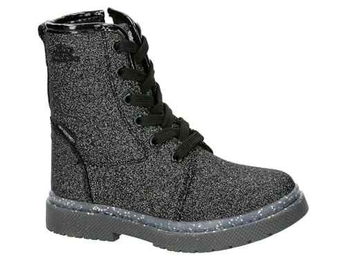 Lico Mädchen Isalie Hip Mode-Stiefel, Schwarz Glitter, 34 EU von Lico