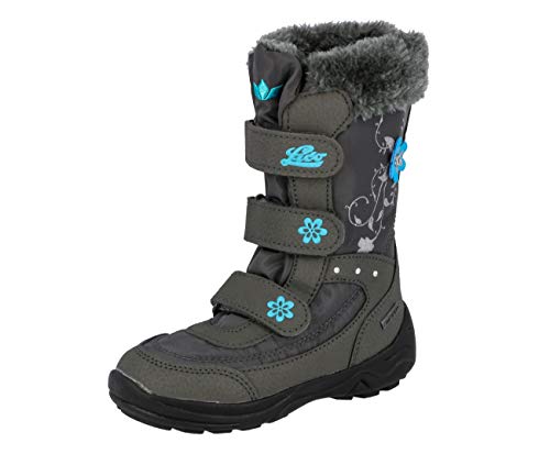 Lico Mary V Mädchen Schneestiefel, Grau/ Türkis, 40 EU von Lico